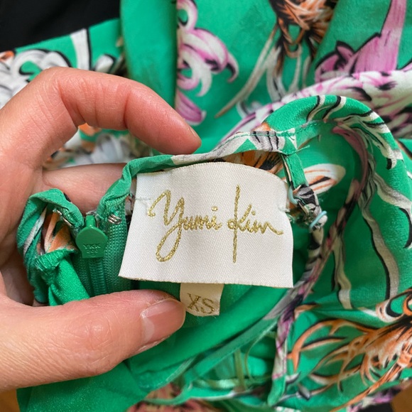 Yumi Kim 100% silk maxi dress - Picture 7 of 8